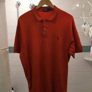 Orange Ralph Lauren polo for the summer